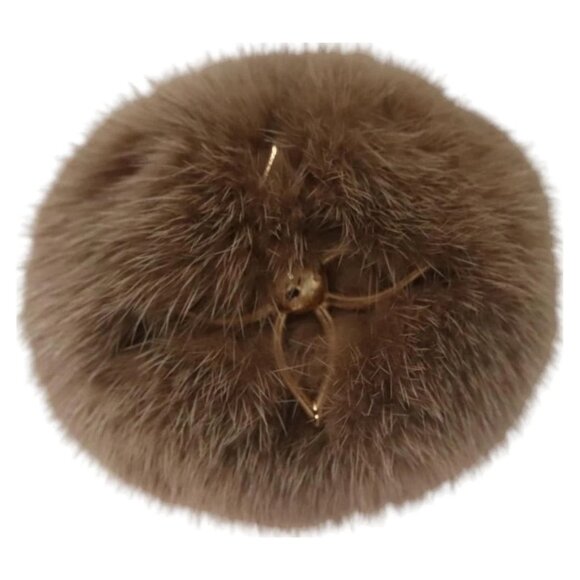 LOUIS VUITTON Porte Cles Lovely Vison Charm Beige M01018 LV Auth 112631 - Picture 13 of 16